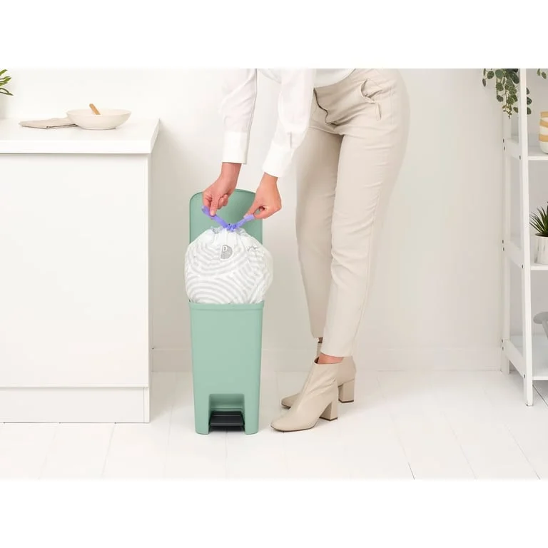 Кош за смет с педал Brabantia StepUp 16L, Jade Green