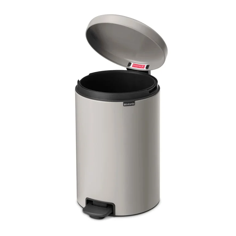 Кош за смет с педал Brabantia NewIcon 20L, Soft Grey