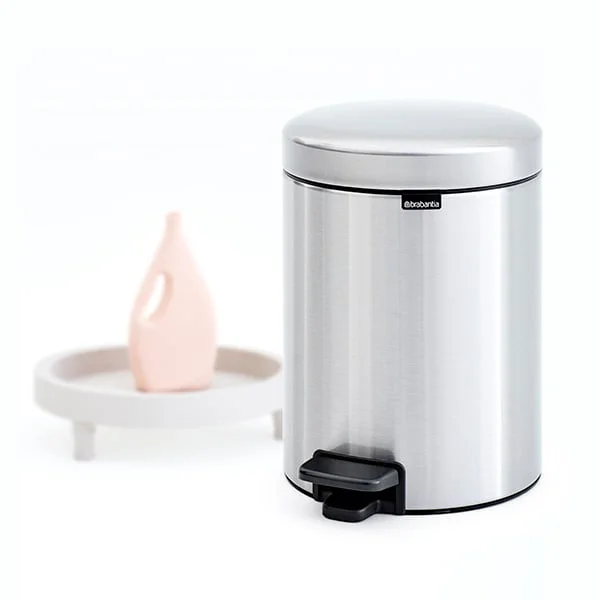 Waste Bin NewIcon Brabantia 5L, Matt Steel