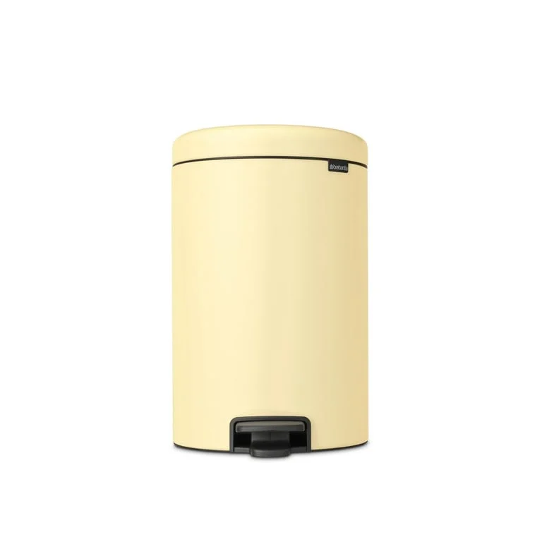 Pedal Waste Bin Brabantia NewIcon 20L, Mellow Yellow