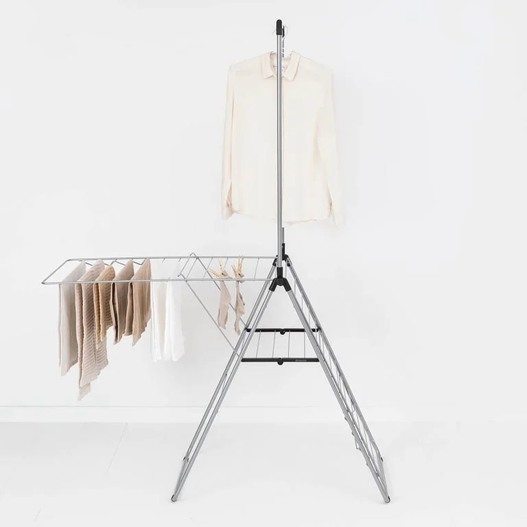 Drying Rack Brabantia Hangon, 25m, Rod, Metallic Grey