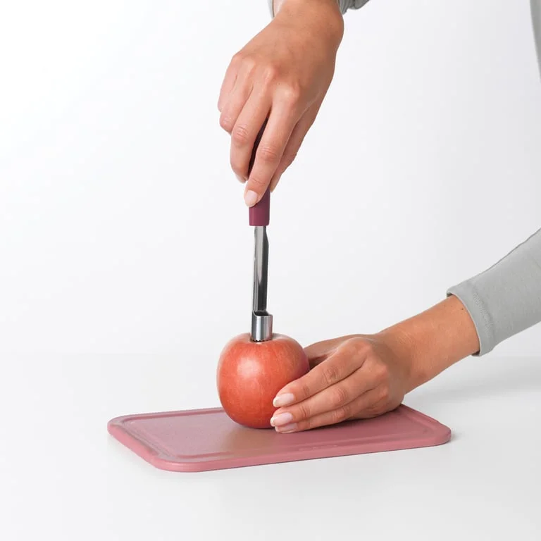Apple Corer Brabantia Tasty+, Aubergine Red