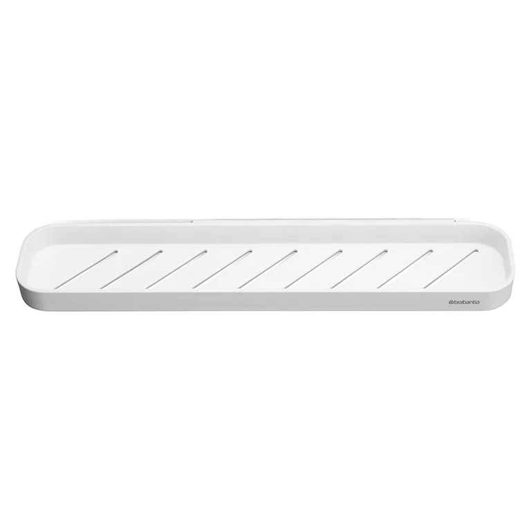 Shower Shelf with Squeegee Brabantia MindSet Mineral Fresh White