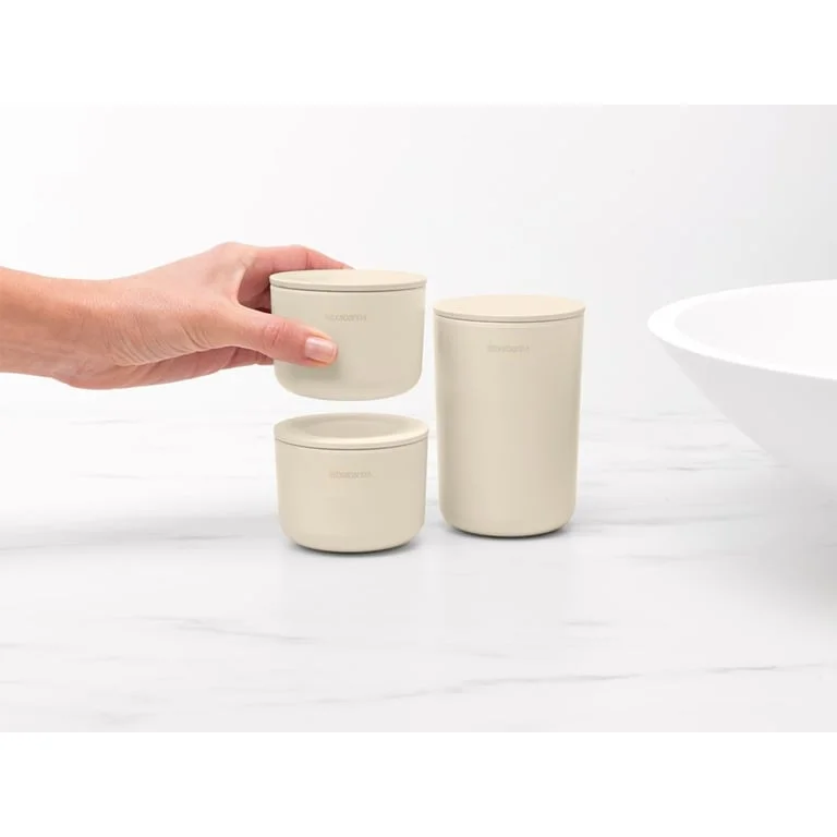 Комплект за съхранение на принадлежности Brabantia ReNew Soft Beige 3 части