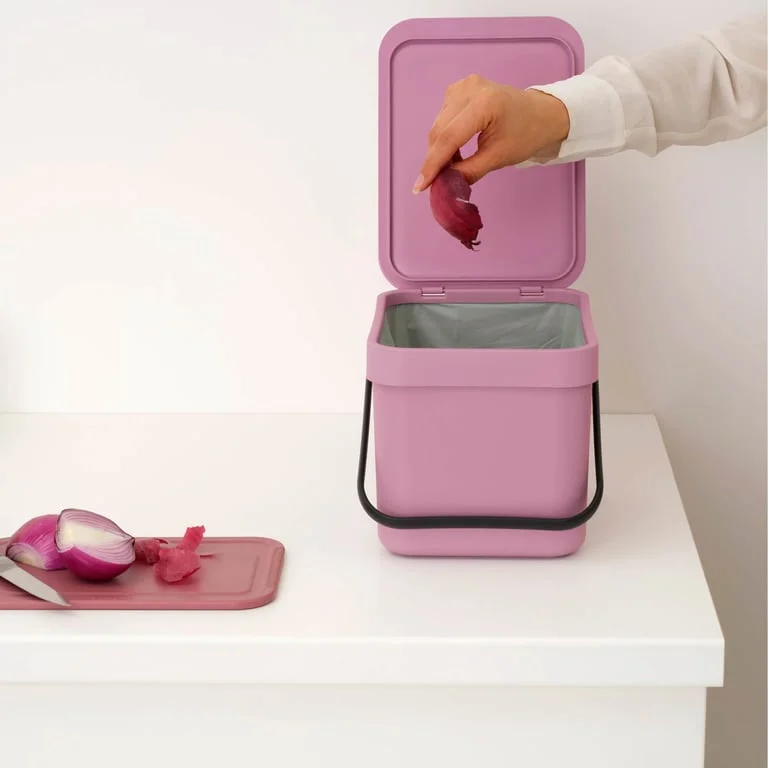 Waste Bin Separation Basket Brabantia Sort&Go 6L, Lilac Pink