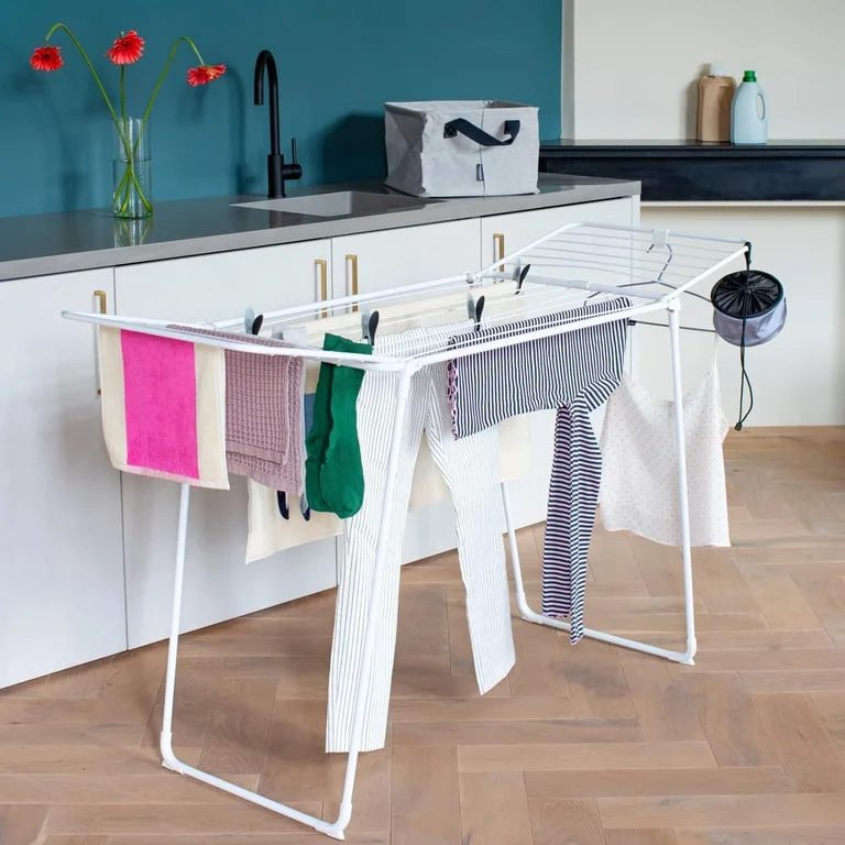 Сушилник за дрехи Brabantia Hangon Too 18m, Fresh White