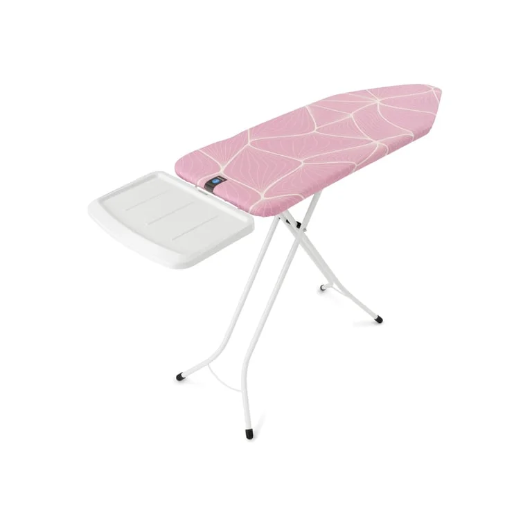 Ironing Board Brabantia C 124x45cm, Solid Steam Unit Holder, Lilac Waves
