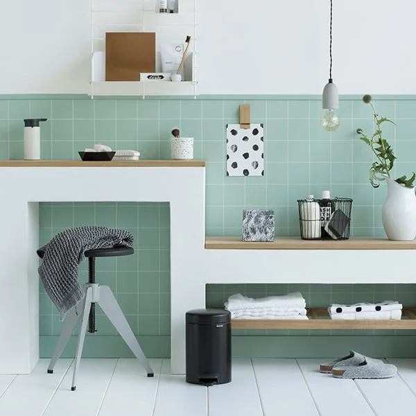 Waste Bin NewIcon Brabantia 3L, Black