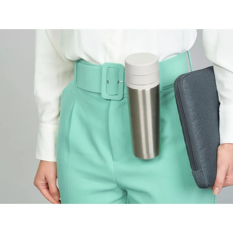 Термо бутилка Brabantia Make&Take 500ml Light Grey