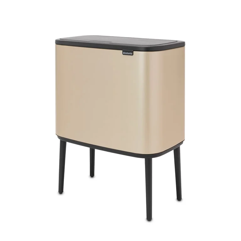 Waste Bin Brabantia Bo Touch 36L, Metallic Gold