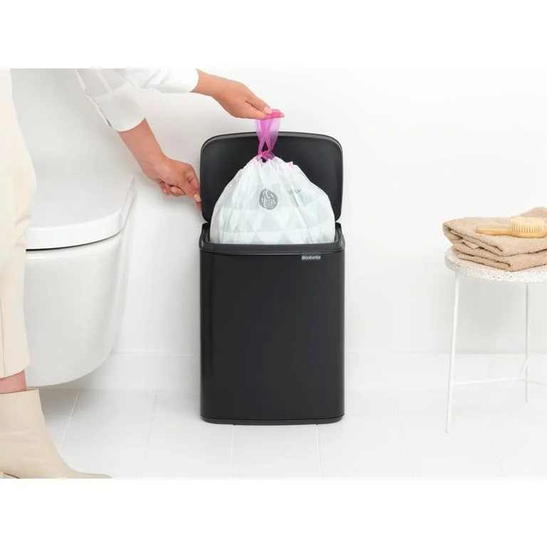 Waste Bin Brabantia Bo Small 12L, Matt Black