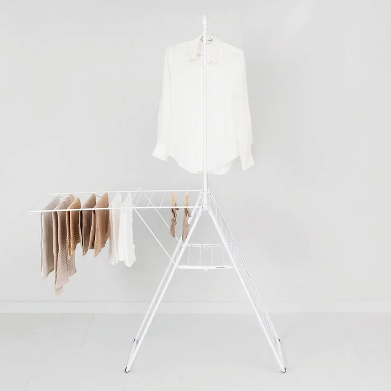 Drying Rack Brabantia Hangon, 25m, Rod, Fresh White
