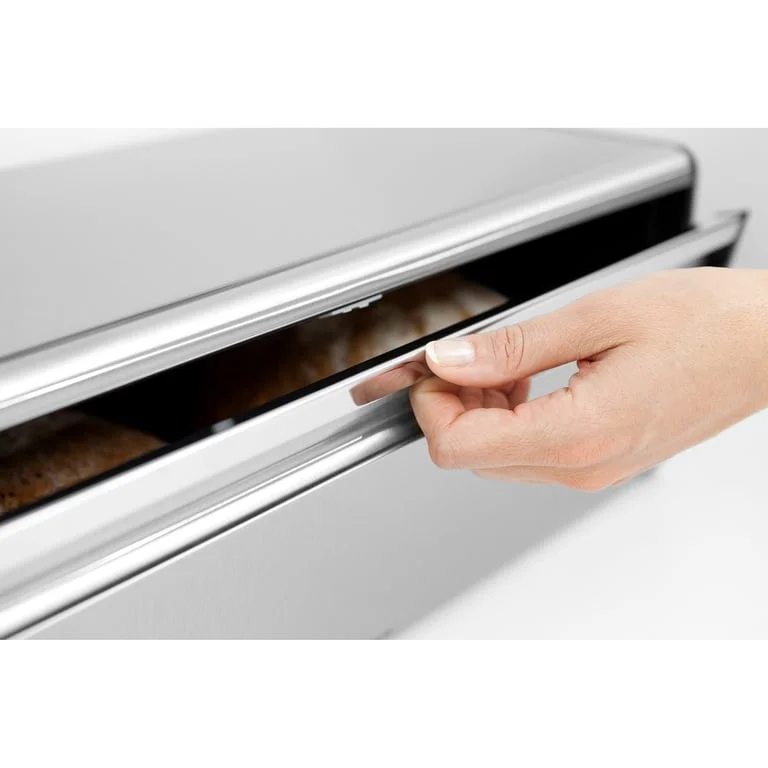 Bread Bin Brabantia, Fall Front Matt Steel