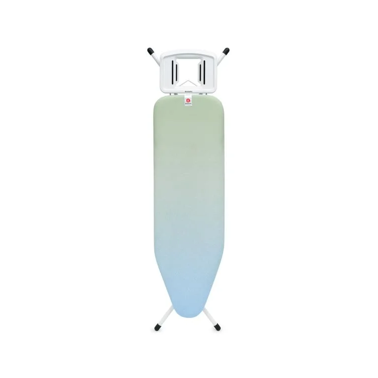 Ironing Board Brabantia B 124x38cm, Solid Steam Iron Rest, Soothing Sea