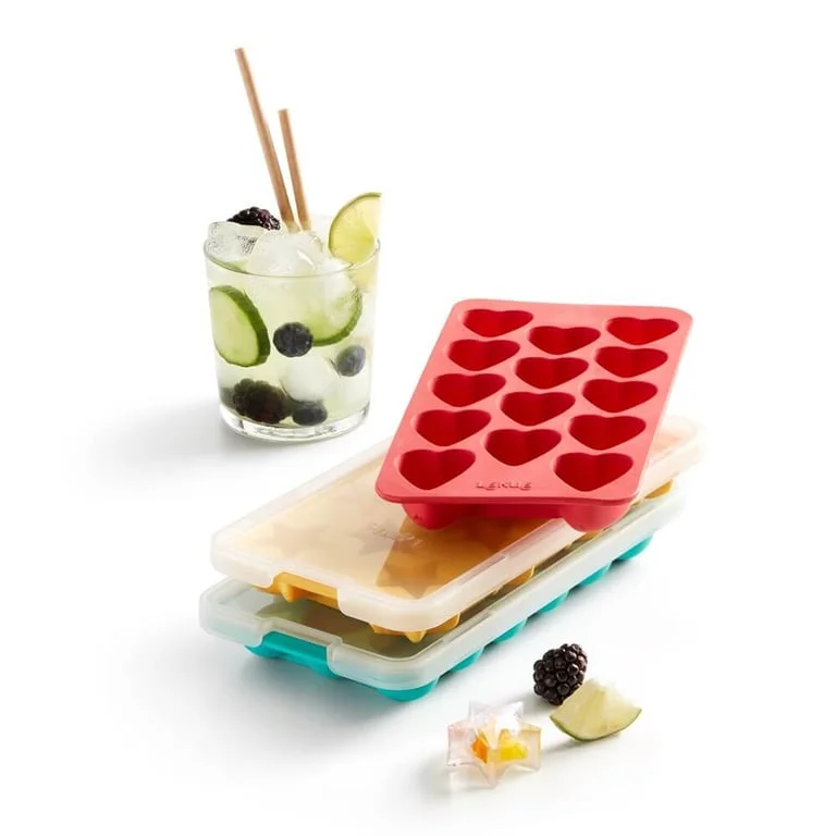 Ice Cube Tray With Lid Lekue, Stars