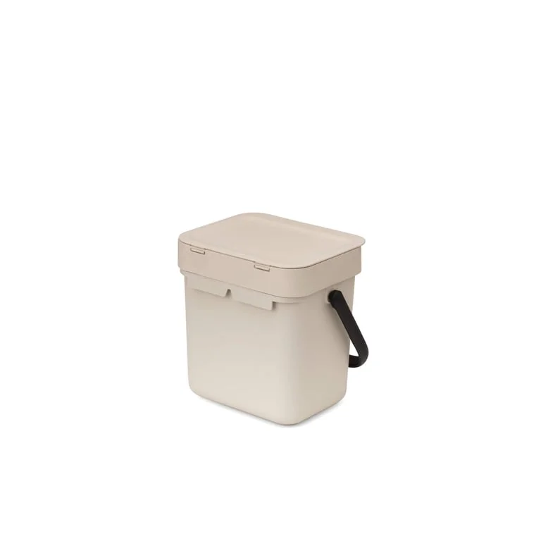 Waste Bin Brabantia Sort&Go 3L, Soft Beige