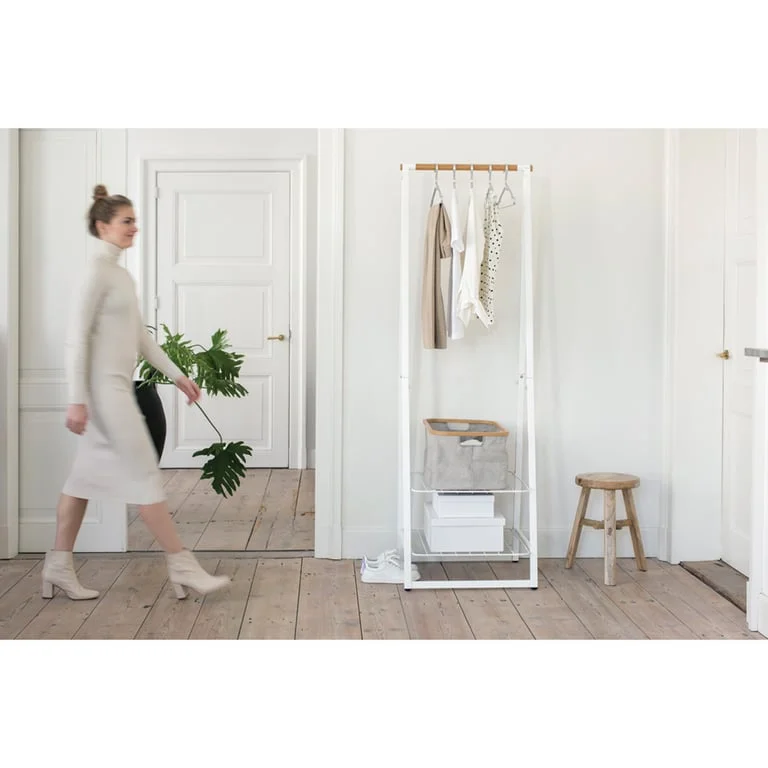 Clothes Rack Brabantia Linn White, Compact