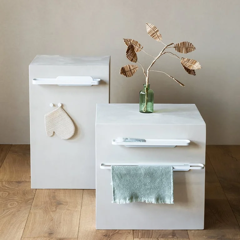 Bathroom Shelf Brabantia MindSet Mineral Fresh White