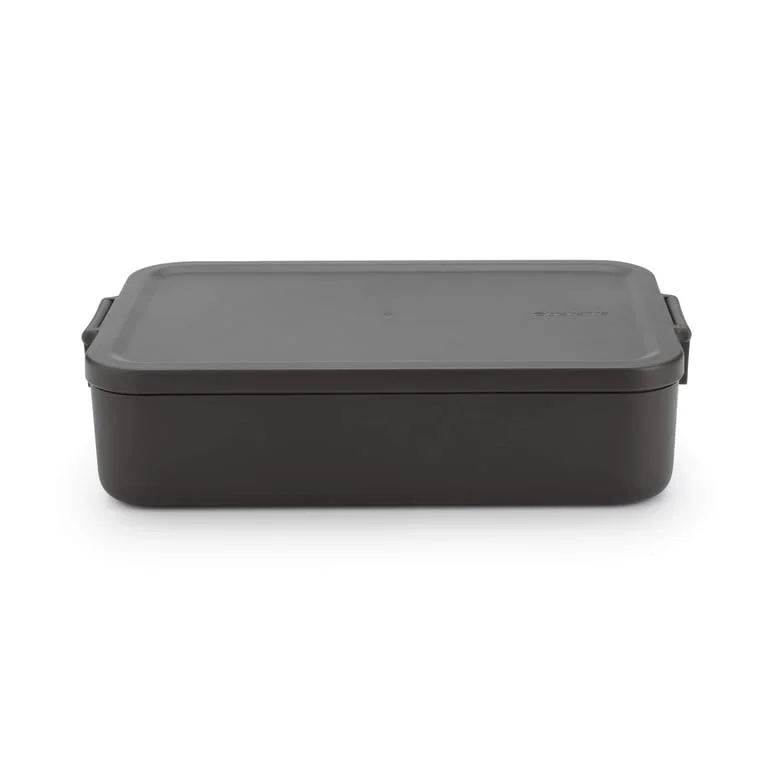Lunch Box Brabantia Make&Take Dark Grey Large, Plastic