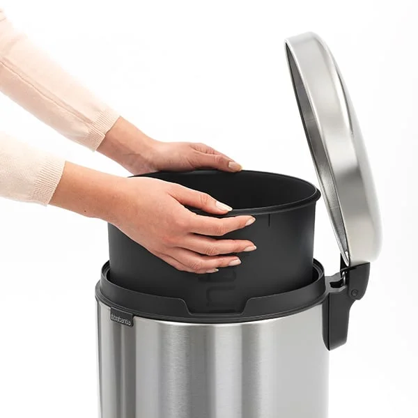 Waste Bin NewIcon Brabantia 20L Matt Steel FPP