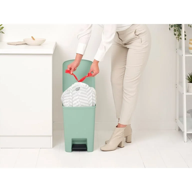 Pedal Waste Bin Brabantia StepUp 25L, Jade Green