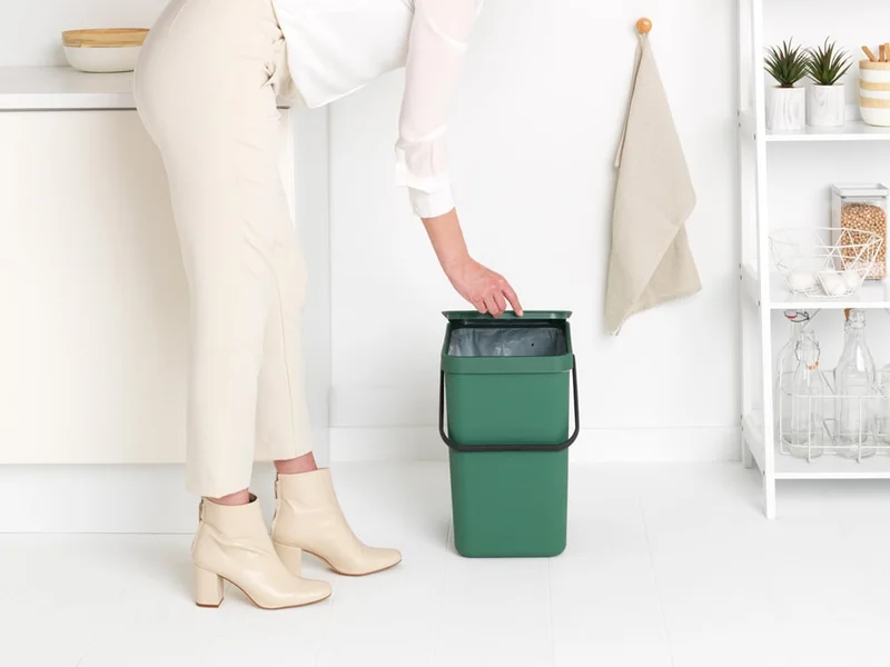 Waste Bin Brabantia Sort&Go 25L, Fir Green