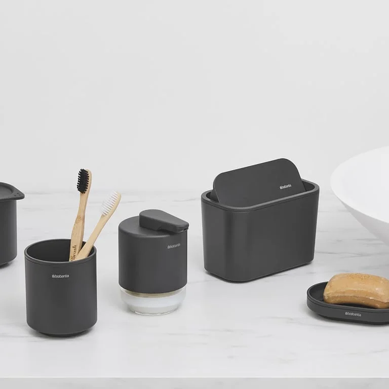 Toothbrush Holder Brabantia MindSet Mineral Infinite Grey