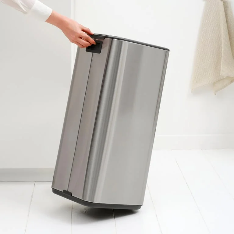 Кош за смет Brabantia Bo Pedal 30L, Matt Steel Fingerprint Proof