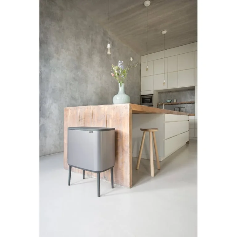 Кош за смет Brabantia Bo Touch 3x11L, Platinum