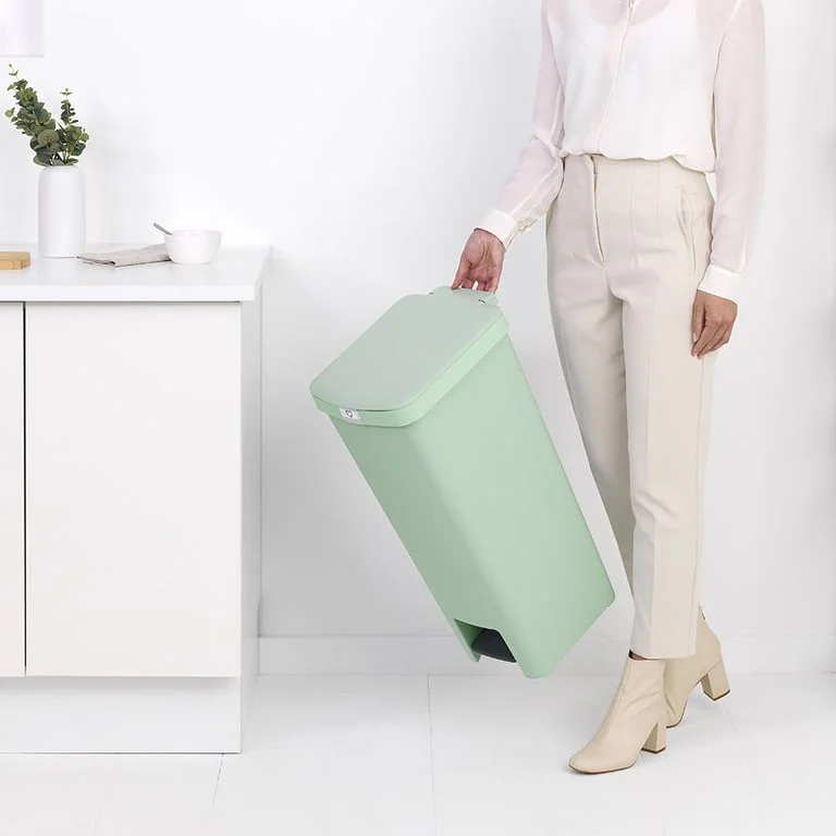Кош за смет с педал Brabantia StepUp 40L, Jade Green