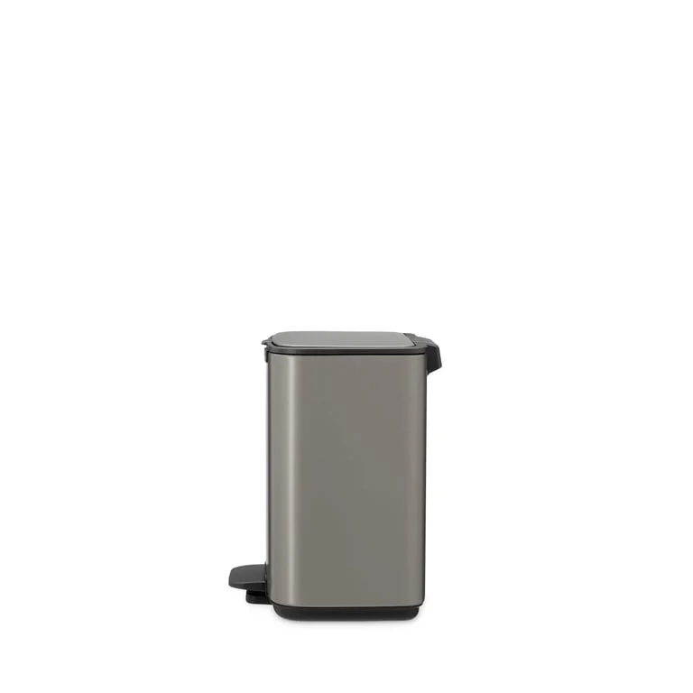 Кош за смет Brabantia Bo Pedal 4L, Platinum