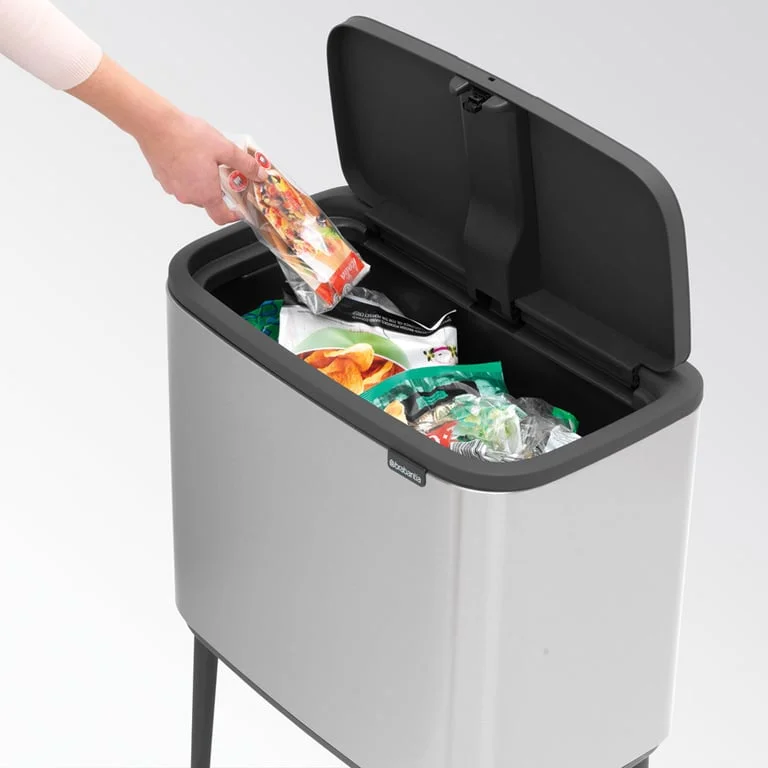 Brabantia Bo Touch Bin, 3x11L, Matt FPP
