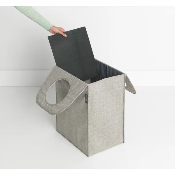 Laundry Bag Rectangular,Grey, 55L