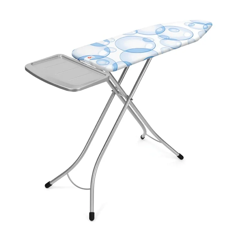 Ironing Board Brabantia B 124x38cm,  PerfectFlow, Bubbles, Steam stand