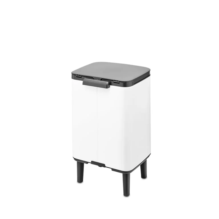 Waste Bin Brabantia Bo Small Hi 7L, White