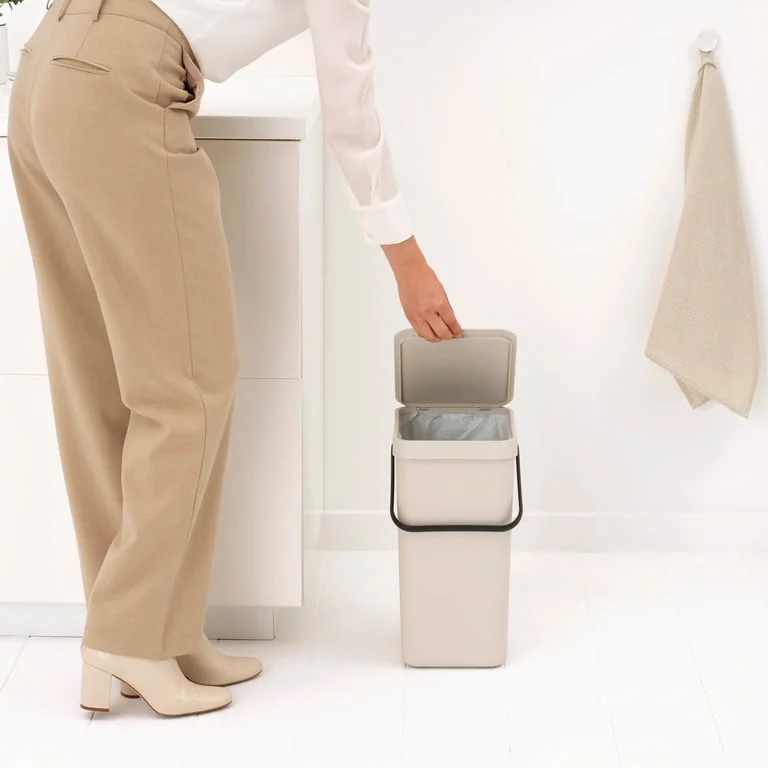 Waste Bin Separation Basket Brabantia Sort&Go 16L, Soft Beige