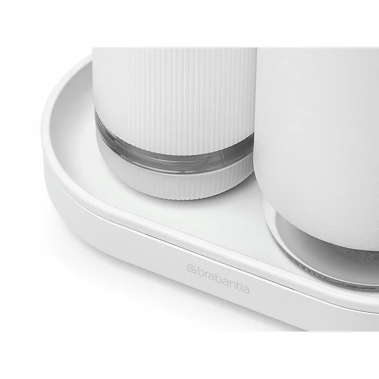Soap Dispenser Set Brabantia SinkStyle Mineral Fresh White, 2x 200 ml