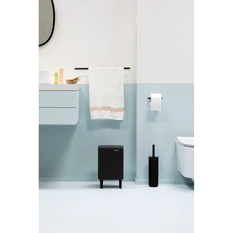Waste Bin Brabantia Bo Small Hi 7L, Matt Black