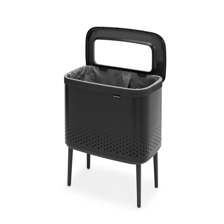 Кош за пране Brabantia Bo 60L, Matt Black