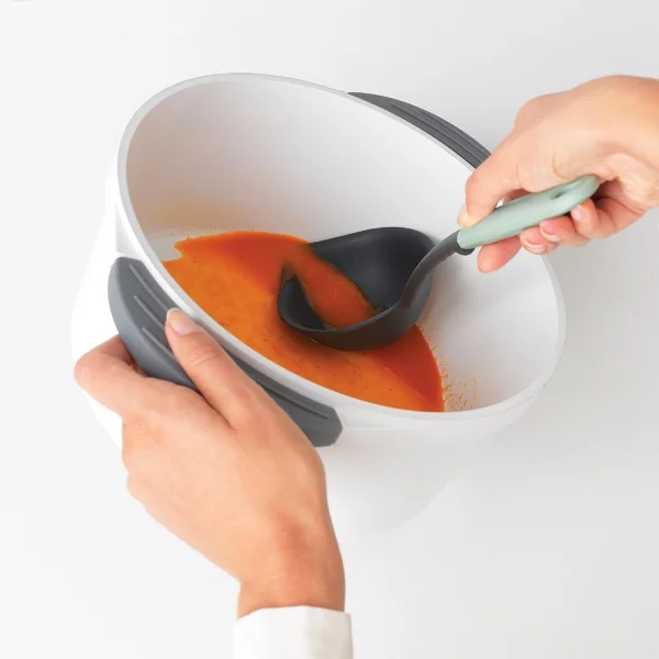 Soup Ladle plus Scraper Brabantia Tasty+, Jade Green