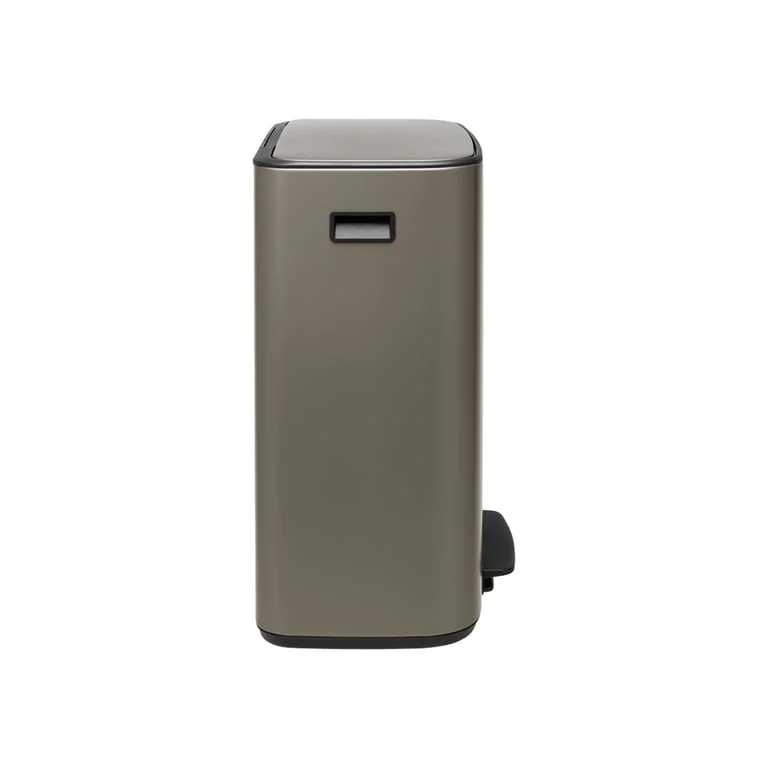 Waste Bin Brabantia Bo Pedal 60L, Platinum