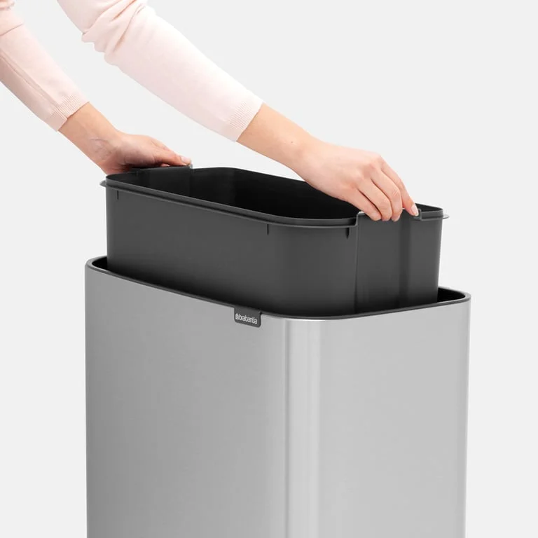 Brabantia Bo Touch Bin, 3x11L, Matt FPP