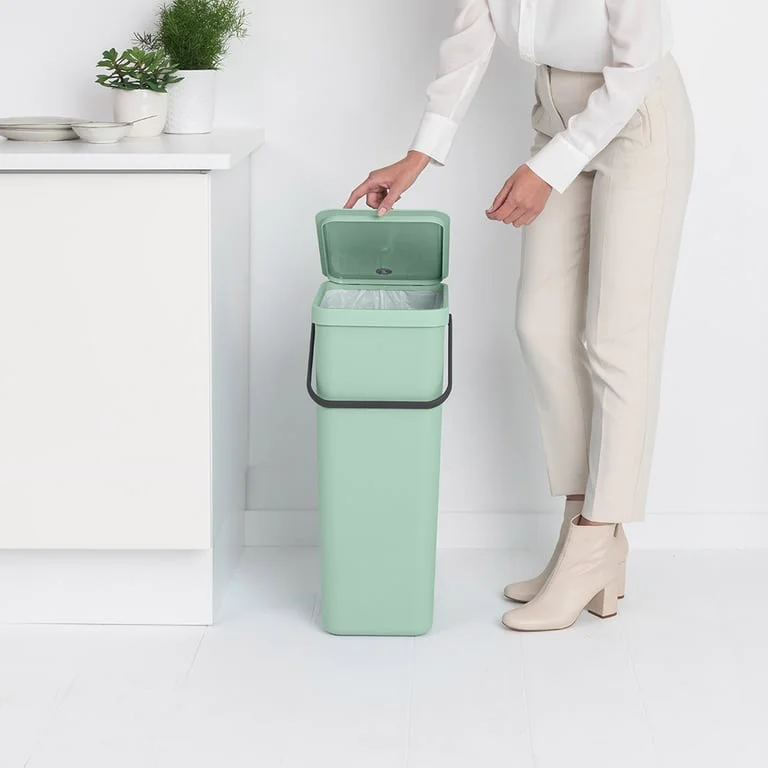 Waste Bin Brabantia Sort&Go 40L, Jade Green