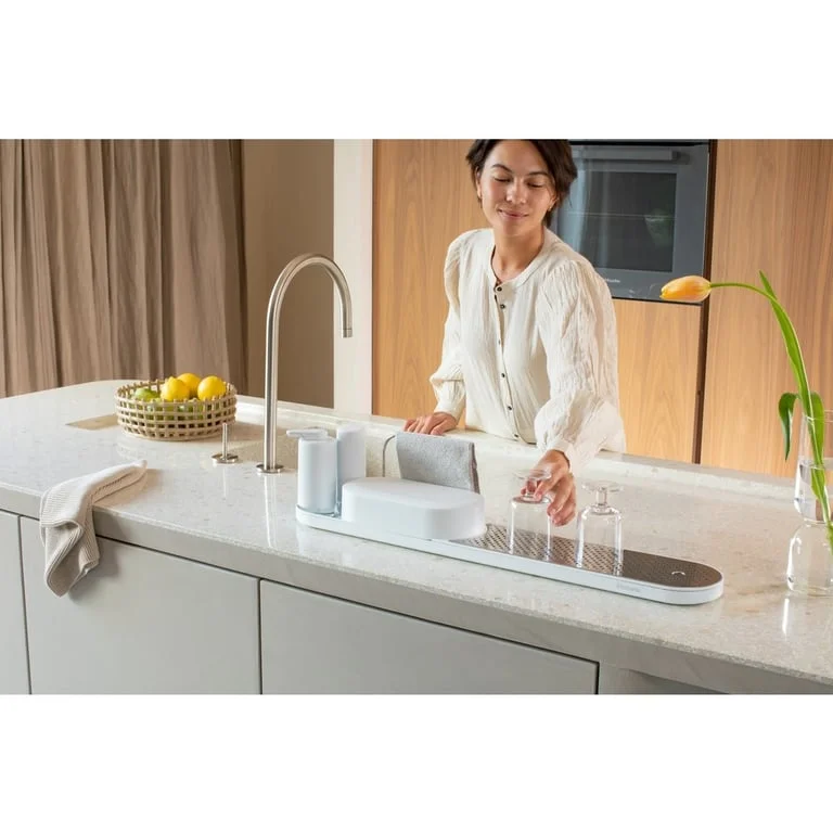 Organiser Set Brabantia SinkStyle Mineral Fresh White 4 pcs