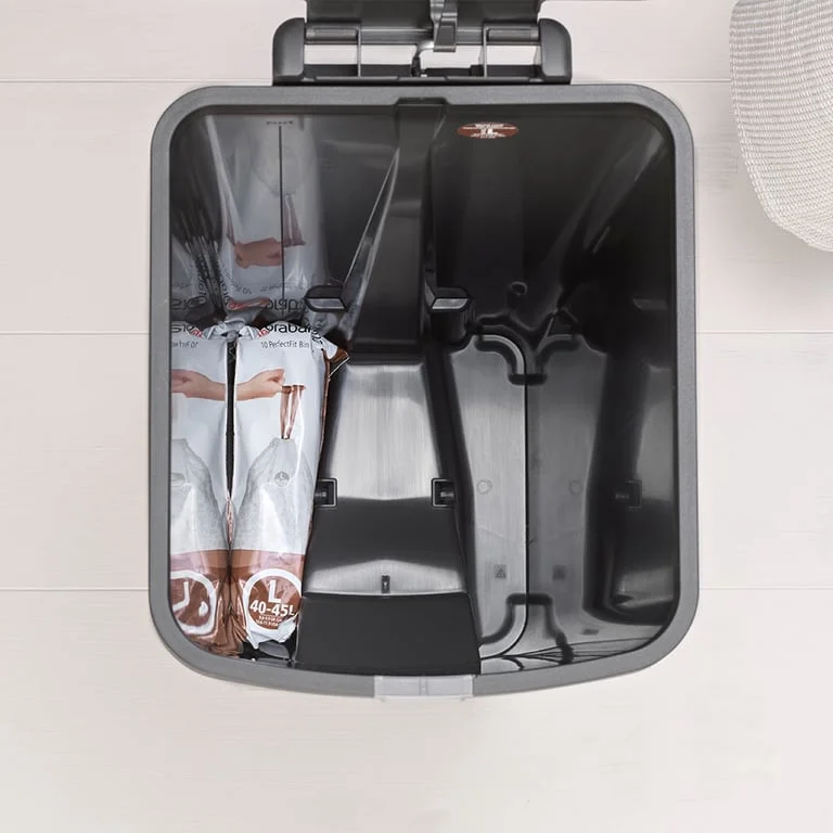 Pedal Waste Bin Brabantia StepUp 40L, Dark Grey