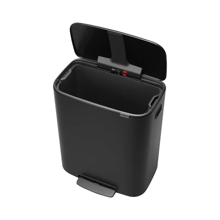 Waste Bin Brabantia Bo Pedal 60L, Matt Black