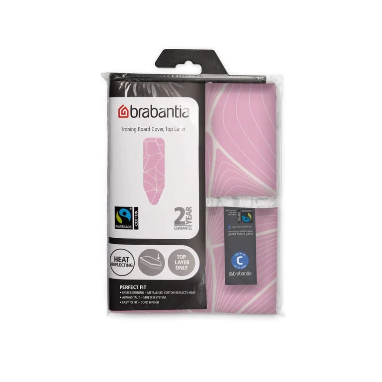 Ironing Table Cover Brabantia C 124x45cm, 2mm Foam, Lilac Waves