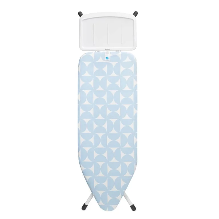 Ironing Board Brabantia C 124x45cm, Solid Steam Unit Holder, Fresh Breeze