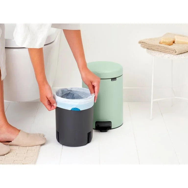 Pedal Waste Bin Brabantia NewIcon 5L, Jade Green