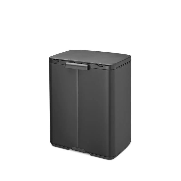 Waste Bin Brabantia Bo Small 12L, Mineral Infinite Grey